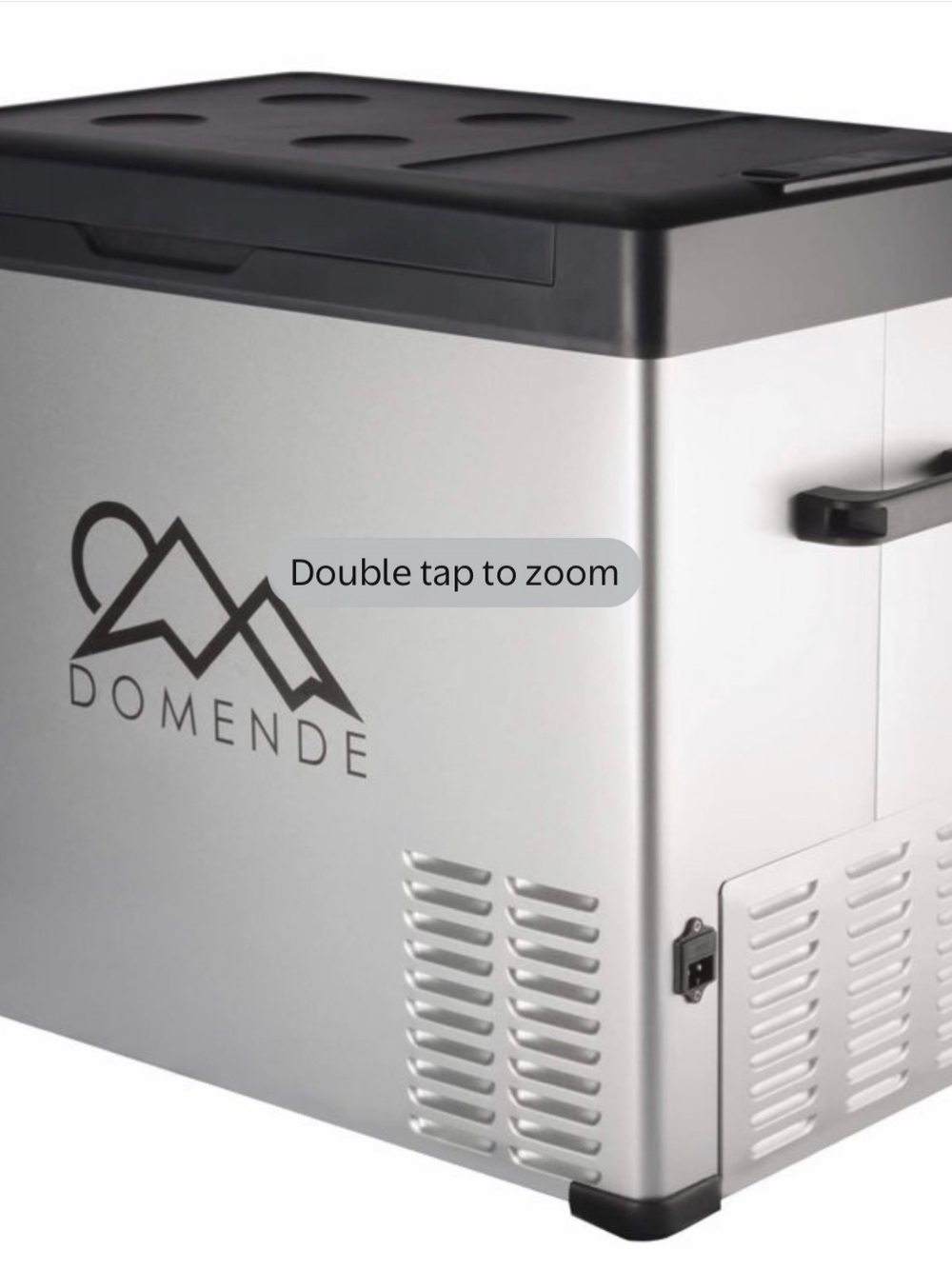 Silver Portable Refrigerator / Cooler - Silver